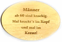 lustiges Schild zum 60. Geburtstag